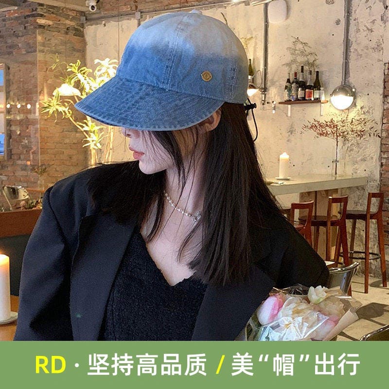 RD Cowboy boné feminino outono inverno 2026 novo estilo chapéu verão influenciador balde chapéu feminino Zhao Lusi mesmo