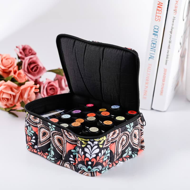 Puro artesanal estilo étnico literário 5ML10ML15ml saco de armazenamento de óleo essencial Doteri Melaleuca saco de óleo