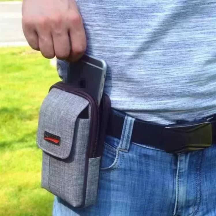 Bolsa para celular de trabalho em canteiro de obras de venda quente masculina usa cinto bolsa de cintura para idosos de