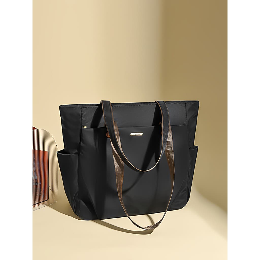High-End impermeável Oxford pano sacola feminina 2025 novo estilo moda All-Match grande capacidade bolsa de ombro trabal