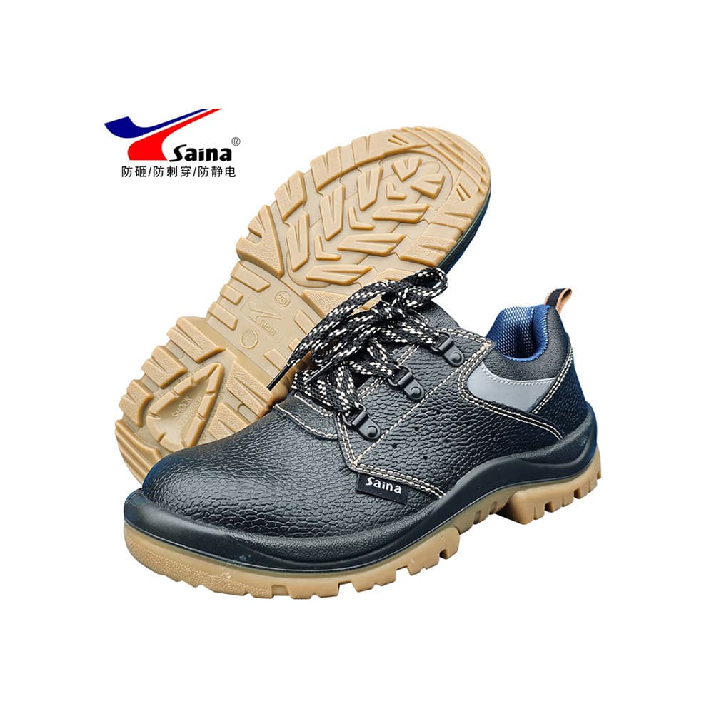 Genuíno Senna 0551A sapatos de segurança sapatos de proteção do trabalho primavera outono carne tendão sola sapatos de c