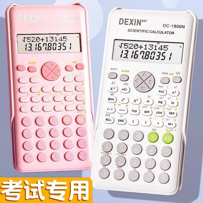 Calculadora de função científica, estudantes usam contabilidade, exame profissional, estatísticas de construção, computa