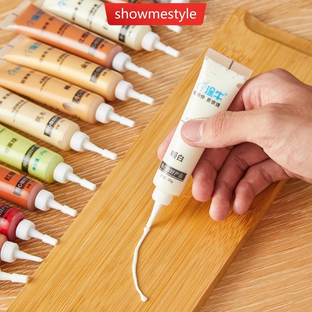 SMS Creme Para Reparo De Móveis , Porta , Rachaduras , Madeira Armário , Arranhões , Unhas , Removedor De Preenchimento