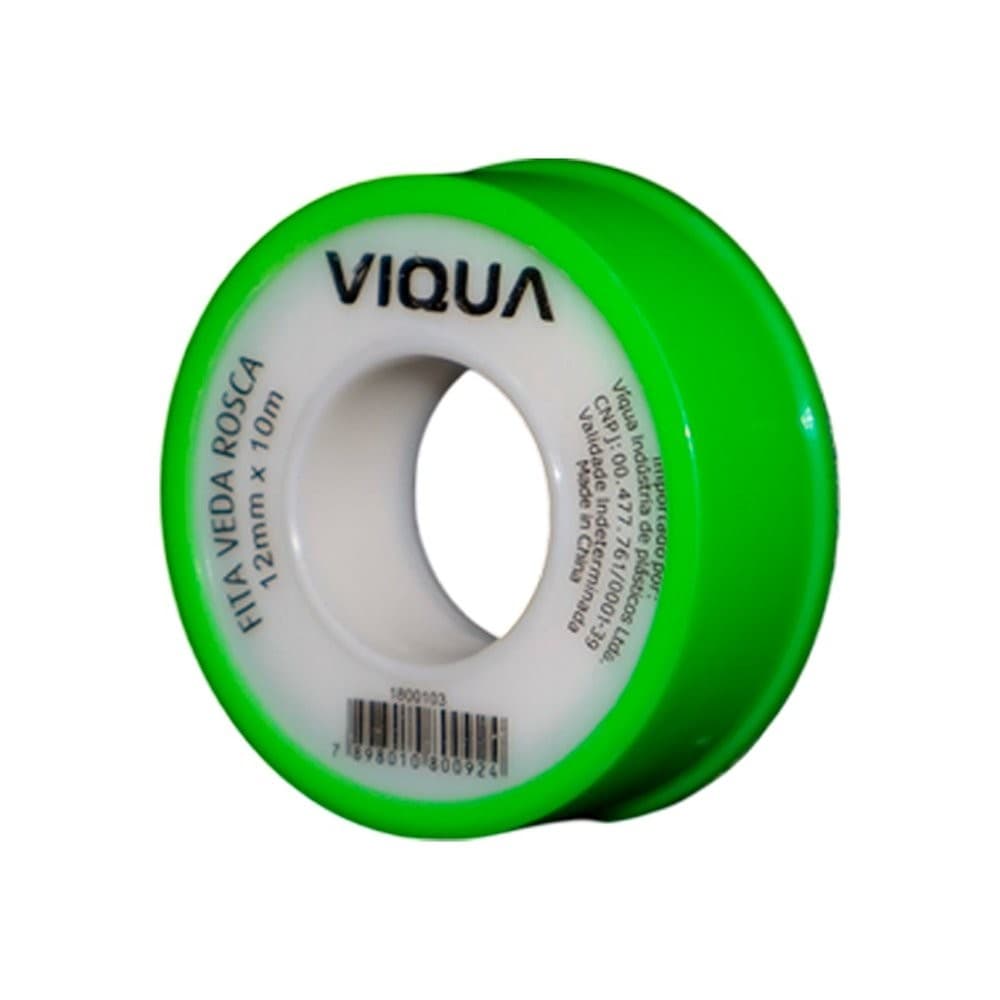 Fita Veda Rosca Carretel Viqua 12X10M