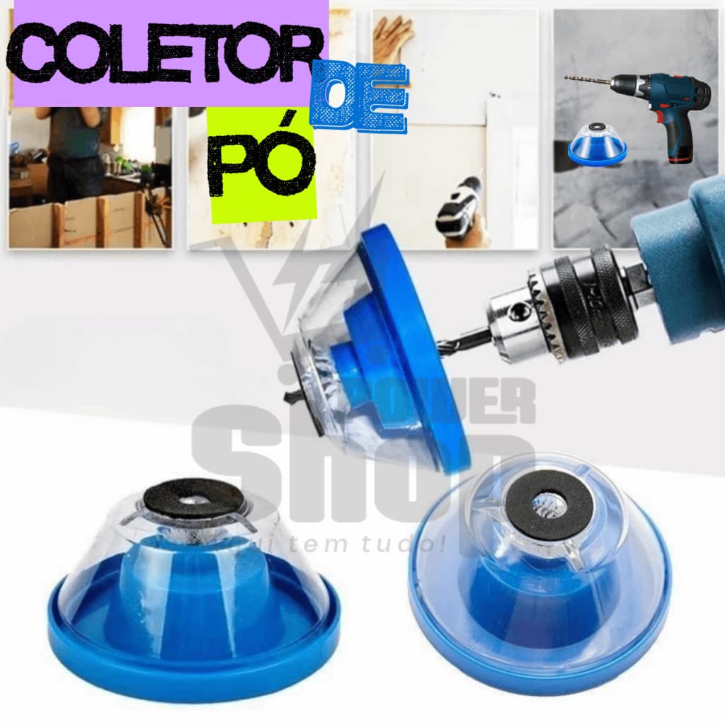 Coletor De Pó Poeira Para Furadeira Elétrica Adaptador Para Furadeira