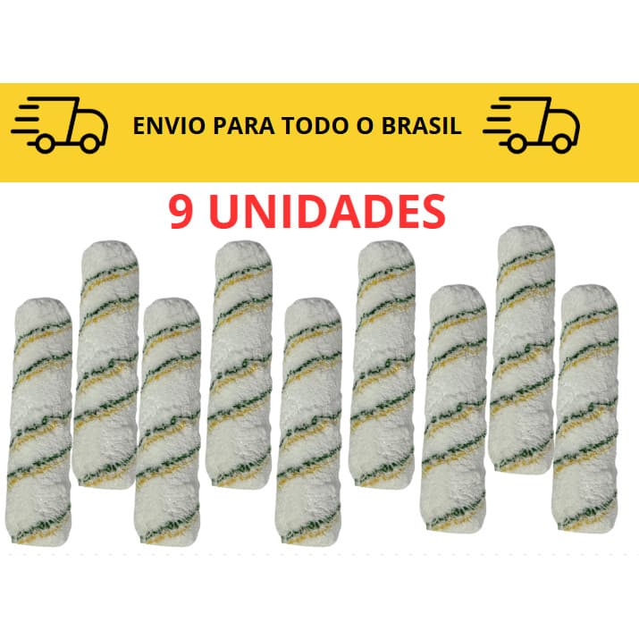 Rolo para pintura Antigota Kit completo  23CM com ou sem cabo