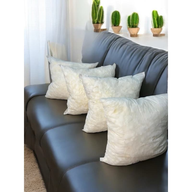 Kit Enchimento de Almofada Refil 45X45 Flocos de Espuma
