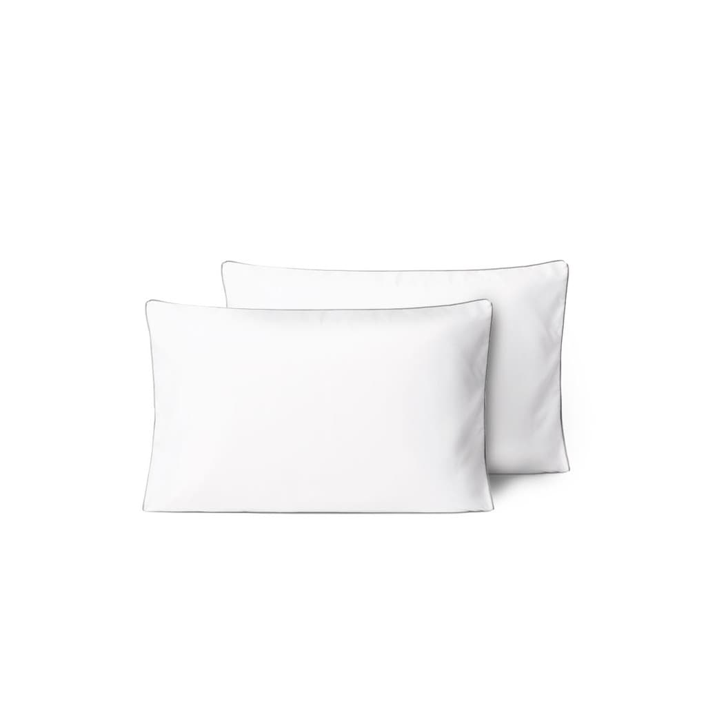Kit 4  Fronha Env Linea c/ Vivo 01 Pc Pol p/ Trav 90cm x 50cm