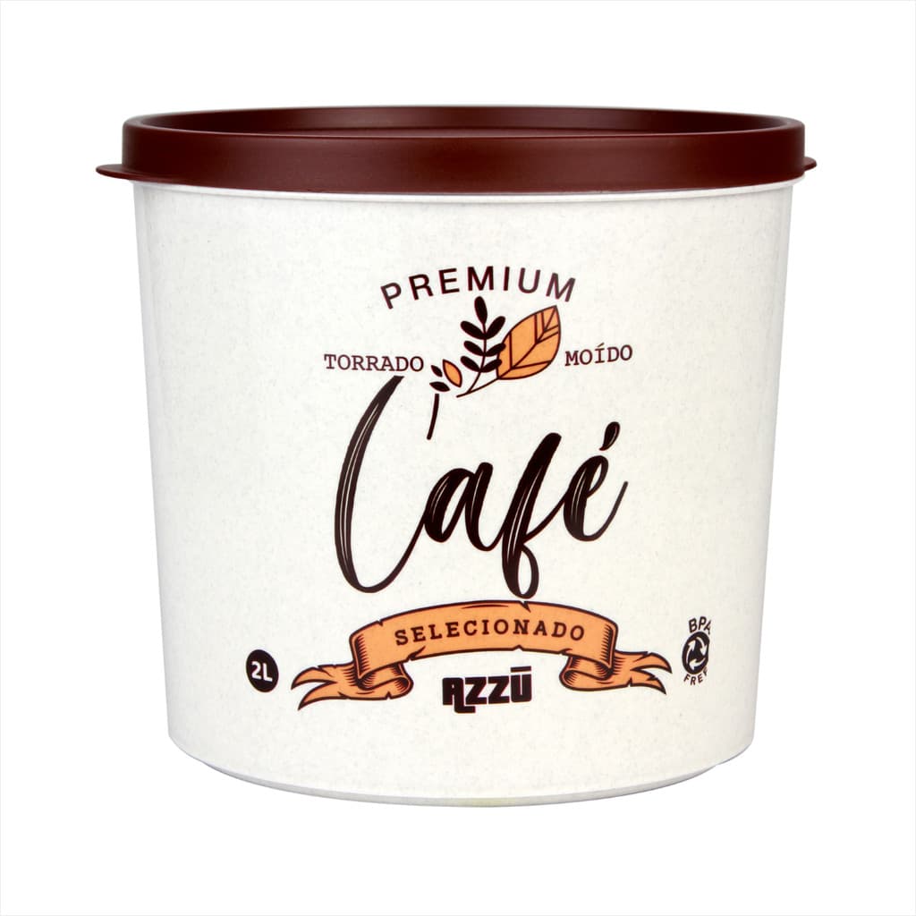 Organiza e Guarda Café Premium 2 L Branco Gr