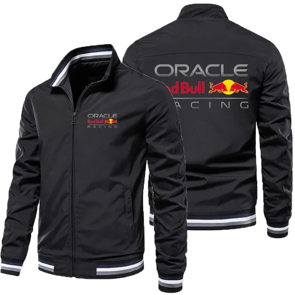 Red Bull Logotipo Equipe De Corrida Jaquetas Masculinas Casaco Primavera Outono Masculino Jaqueta De Grandes Dimensões C