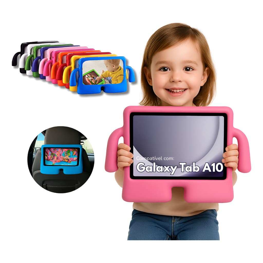 Capa Infantil Bracinhos Para Galaxy Tab A 10.1  T510-t515