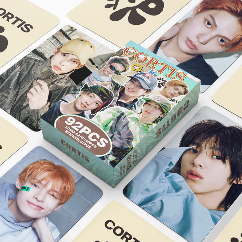 KPOP 92pcs/box CORTIS Photocards CORTIS KPOP LOMO Card Collection Card