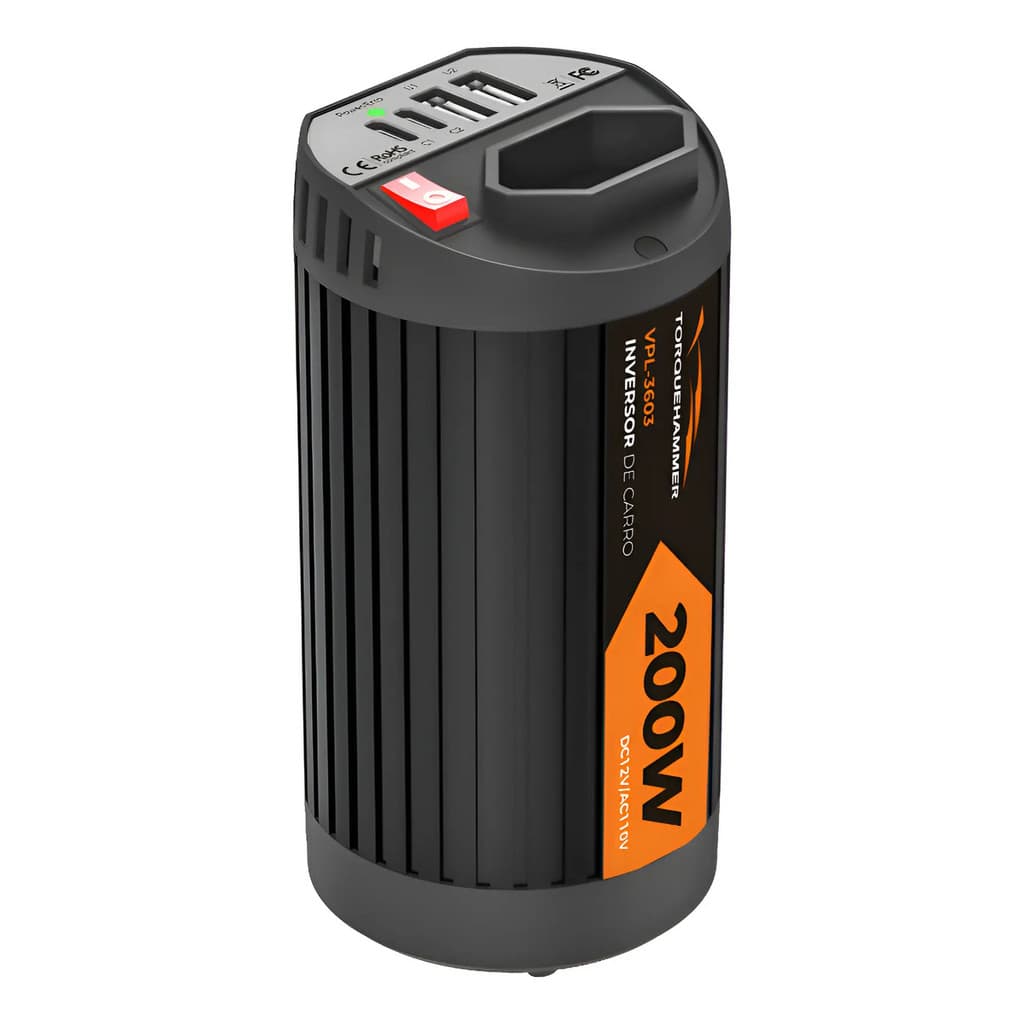 Inversor 12v/110v Inversor De Energia Automotivo 200w