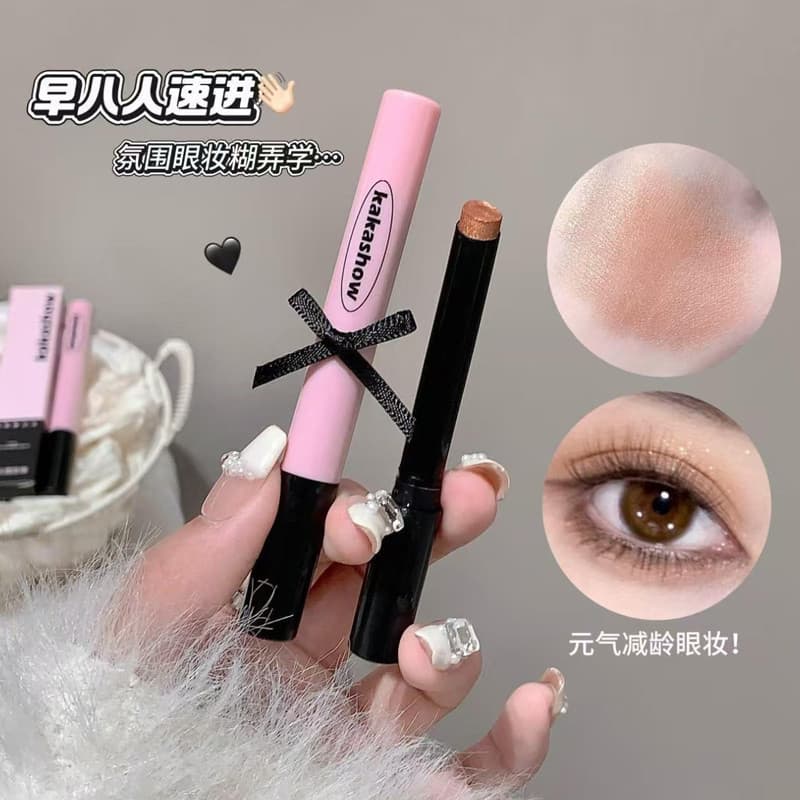 Kakashow preguiçoso sombra vara diamante quebrado fino Flash cor Natural vitalidade atmosfera maquiagem dos olhos sombra