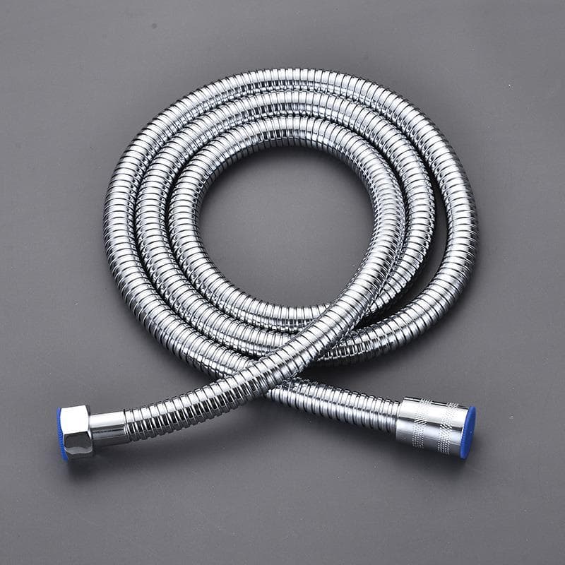 Aspersor de chuveiro de aço inoxidável criptografado, mangueira de chuveiro para banheiro, mangueira de Metal com 15 rev
