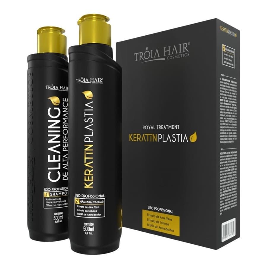 Keratinplastia Mascara Organic Royal Tratament 2x500ml Troia