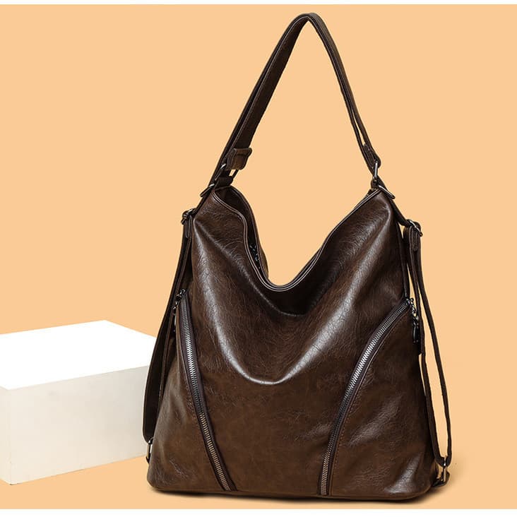 Bolsa de ombro bolsa mensageiro mochila 2025 novo estilo moda textura grande capacidade temperamento sacola
