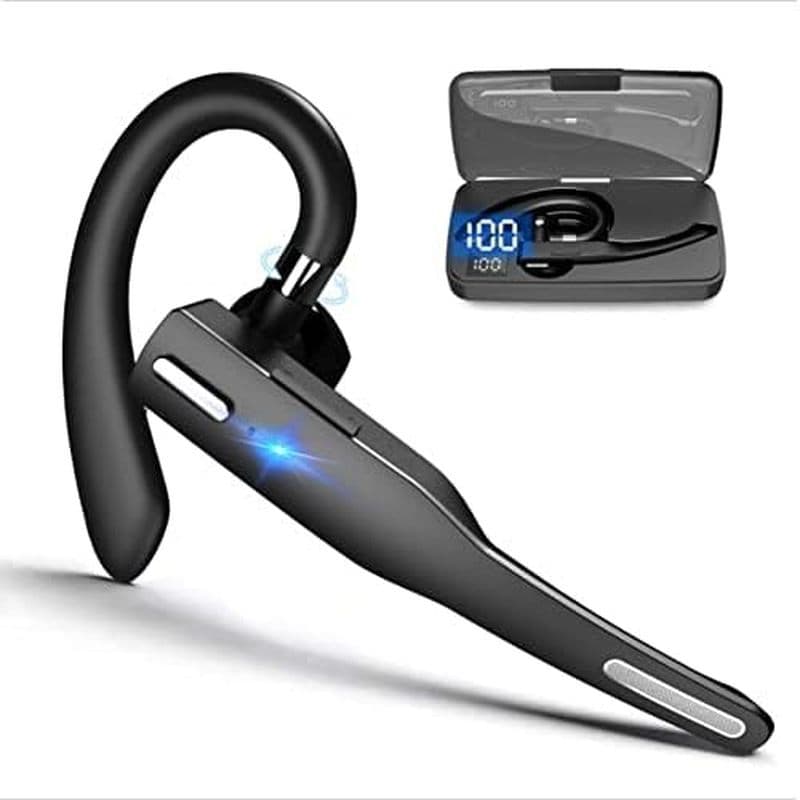 Fone De Ouvido Empresarial Hilitand YYK525 , Fones Com Microfone , Bluetooth5.1 , 180 ° Gancho Giratório , Estojo De Car