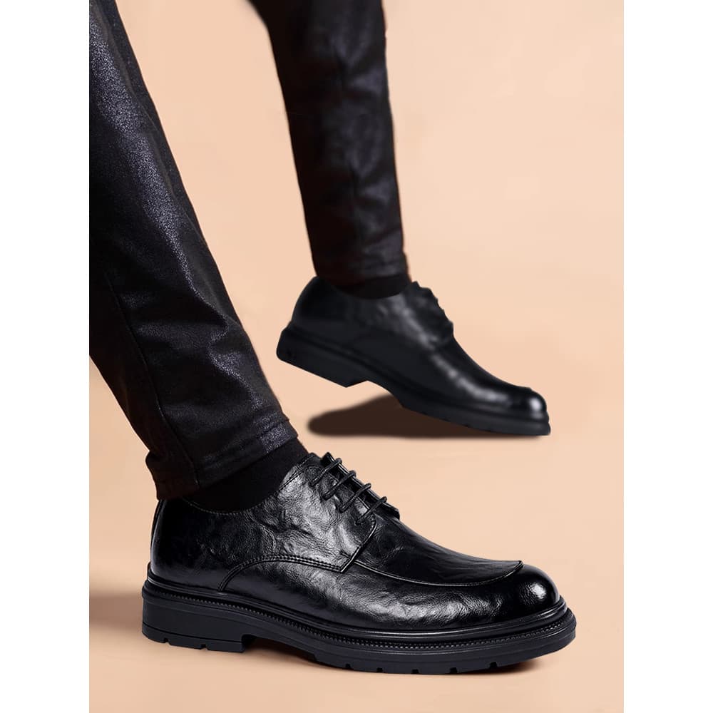 Sapatos de couro masculino 2026 venda quente couro genuíno negócios Formal Wear verão Casual juventude britânico sola ma