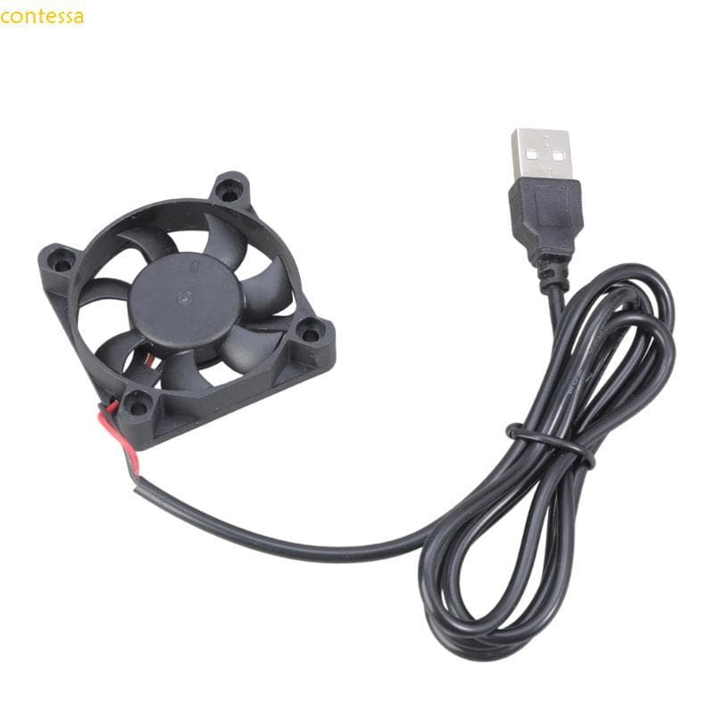 contessa 5V USB PC Roteador Ventilador 50mm Refrigeração Escova Portátil Substituição Para Modem Electr