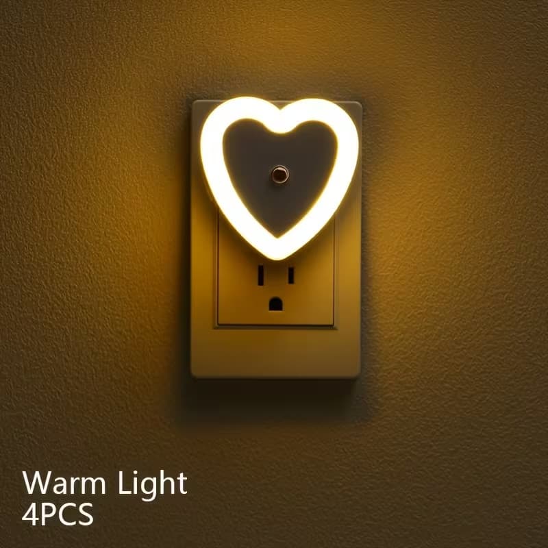 [Novo Estilo] Controle De Luz Inteligente Atmosfera De Indução Proteção Para Os Olhos Suave Cabeceira Noturna Quarto De