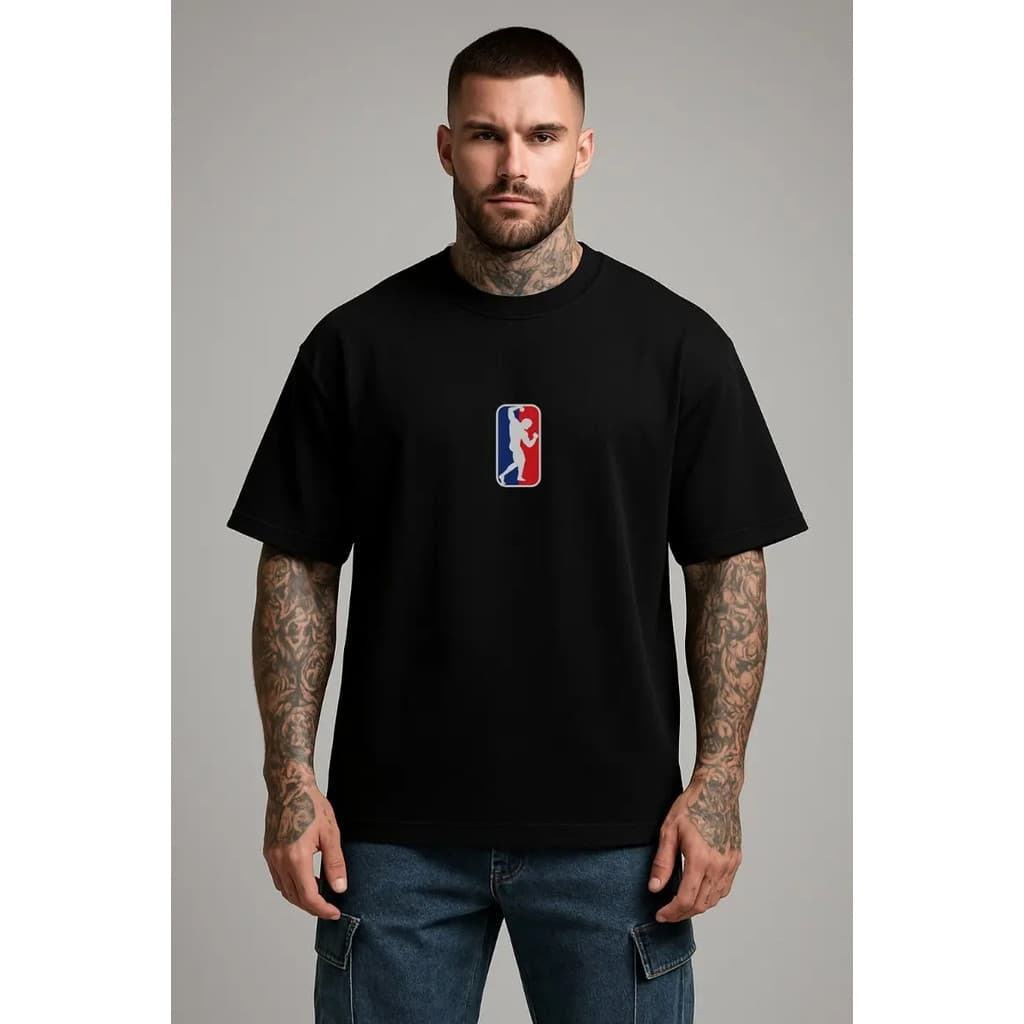 Camiseta Oversized Academia Camisa Streetwear Masculina Gym