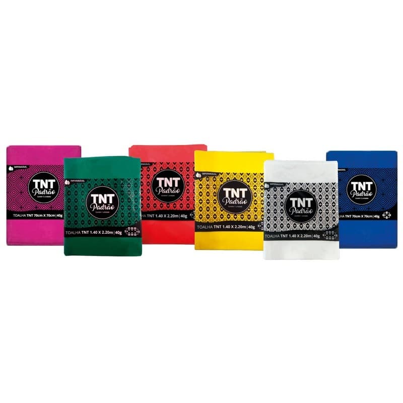 Kit Tnt Toalha 1,4m X 2,2m - 3 Peças