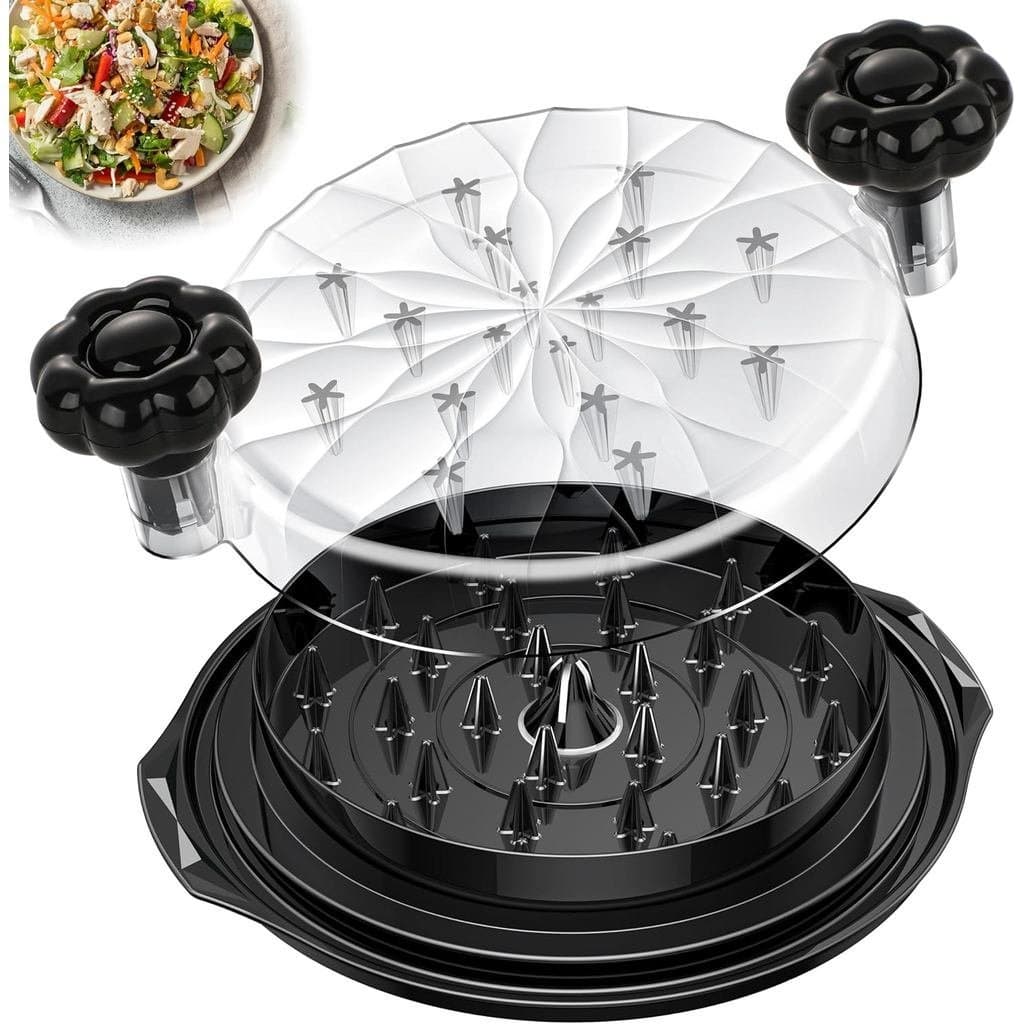 Novo Lançamento: Desfiador de Frango TwistLarge-10'' Pro, Desfiador de Carne para Peito de Frango, Utensílio de Cozinha