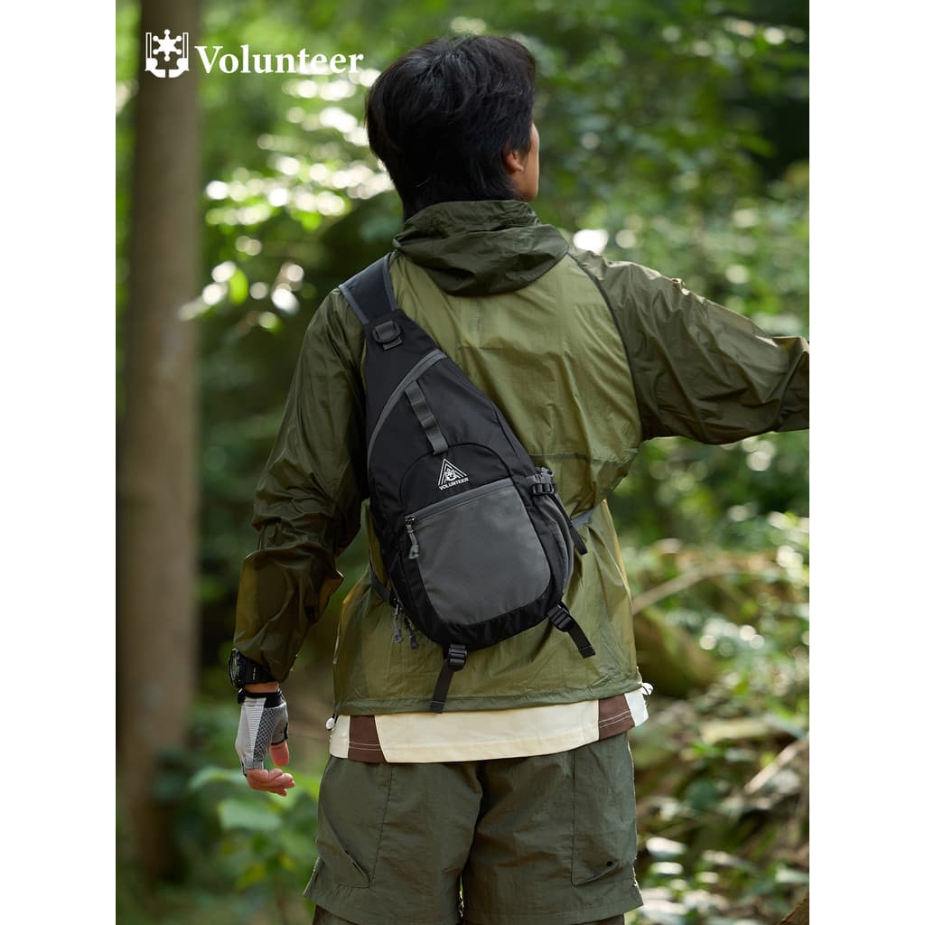 Voluntário ao ar livre saco do mensageiro leve caminhadas mochila dos homens viagem montanhismo bolsa de ombro leve saco
