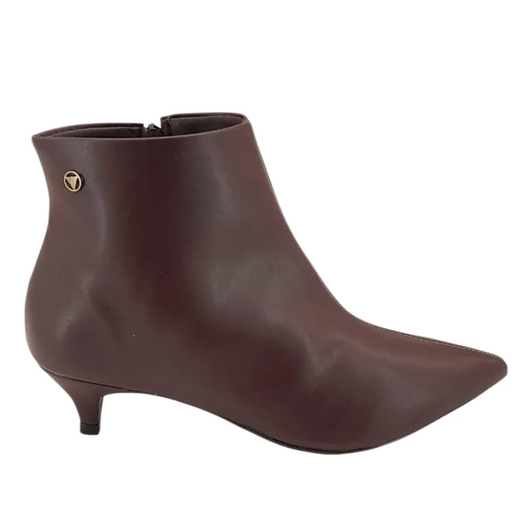BOTA FEMININA VIA UNO CANO CURTO BICO FINO 139035 OFERTA