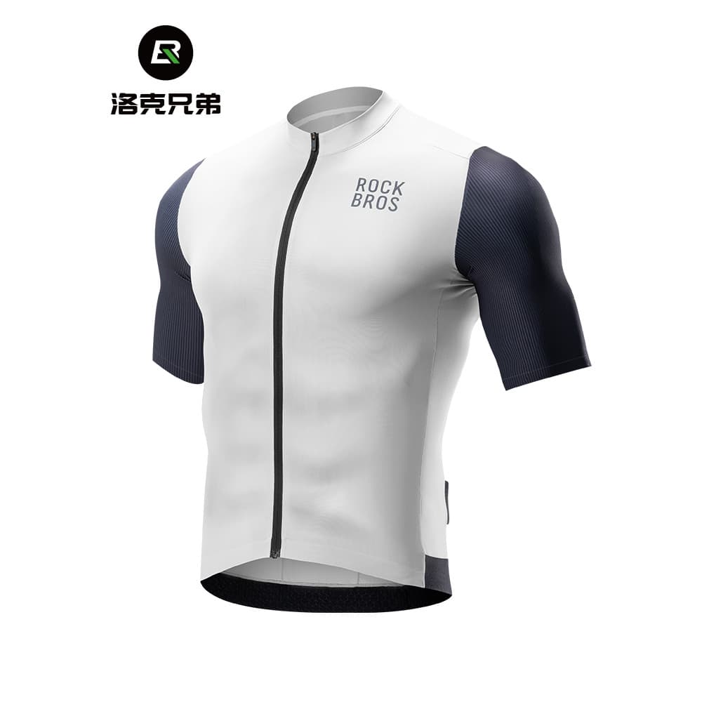 Rock Brothers Camisa de Ciclismo de Manga Curta Top Mountain Road Bike Leve Respirável Camisa de Ciclismo Esportiva Masc