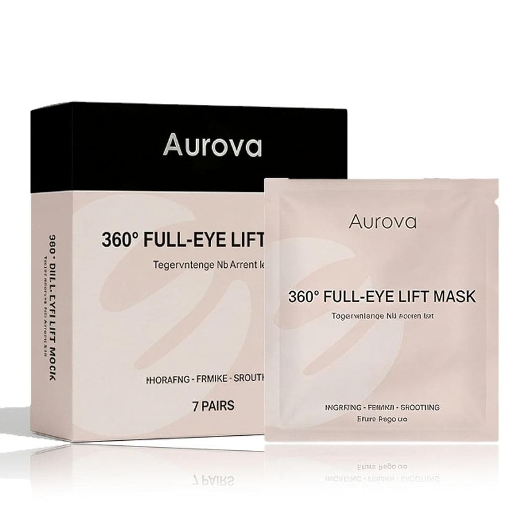 Máscara para os Olhos Aurova, 360 °   Máscara de Olhos para Lifting Completo, Máscara para Olhos com Colágeno e Vitamina