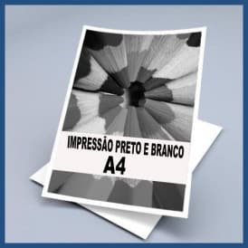 Impressão A4 (Preto e Branco)
