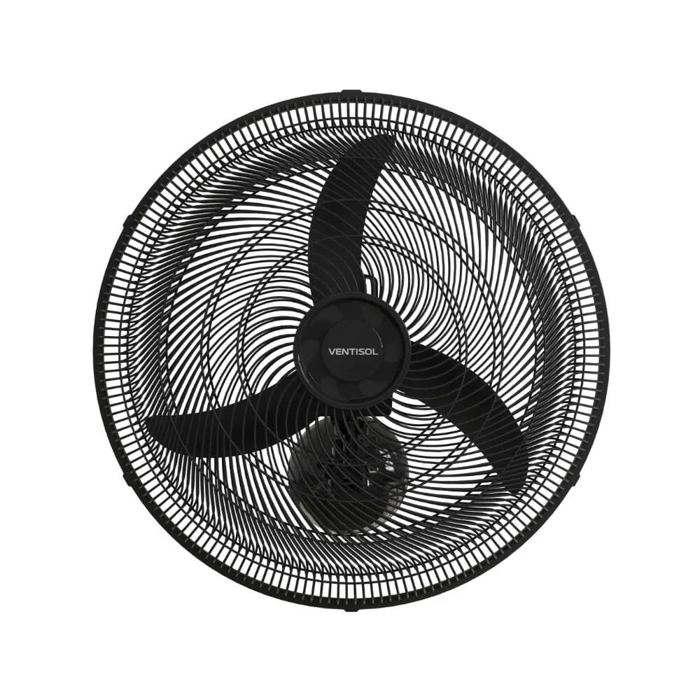 Ventilador de Parede Ventisol Oscilante New 50Cm Preto 127V