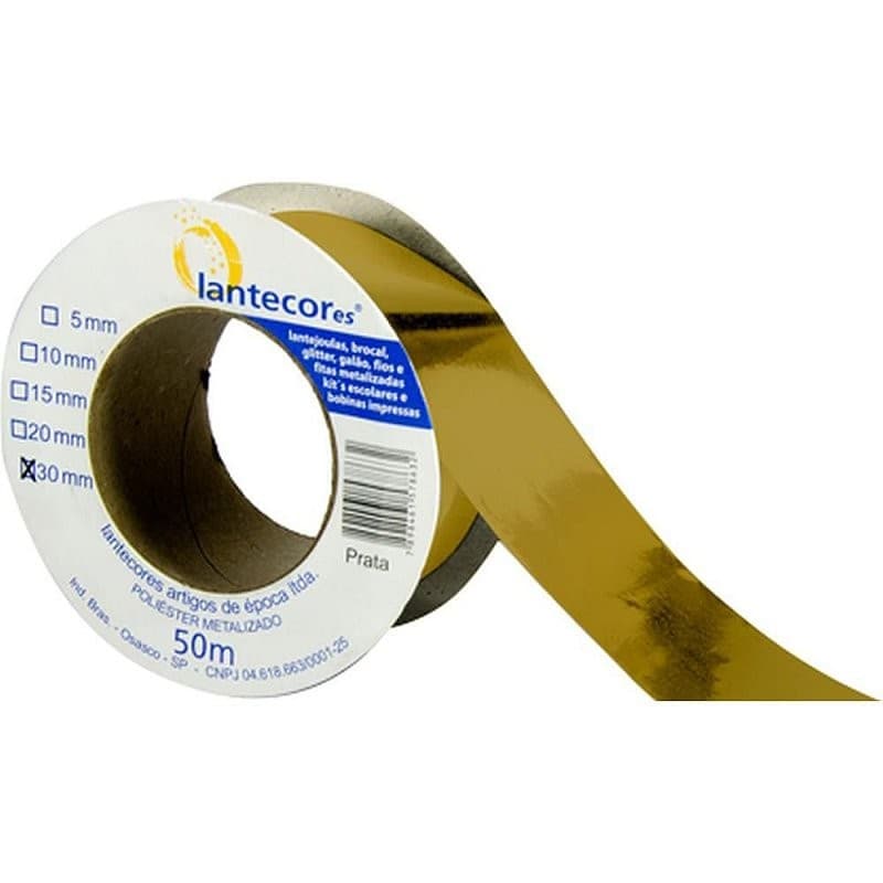 Fita Metalóide 15MM X 50M Ouro