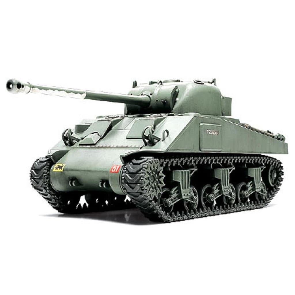 Tamiya 148 Série de miniaturas militares No32 British Army Tank Sherman IC Firefly Plastic Modelo 32532