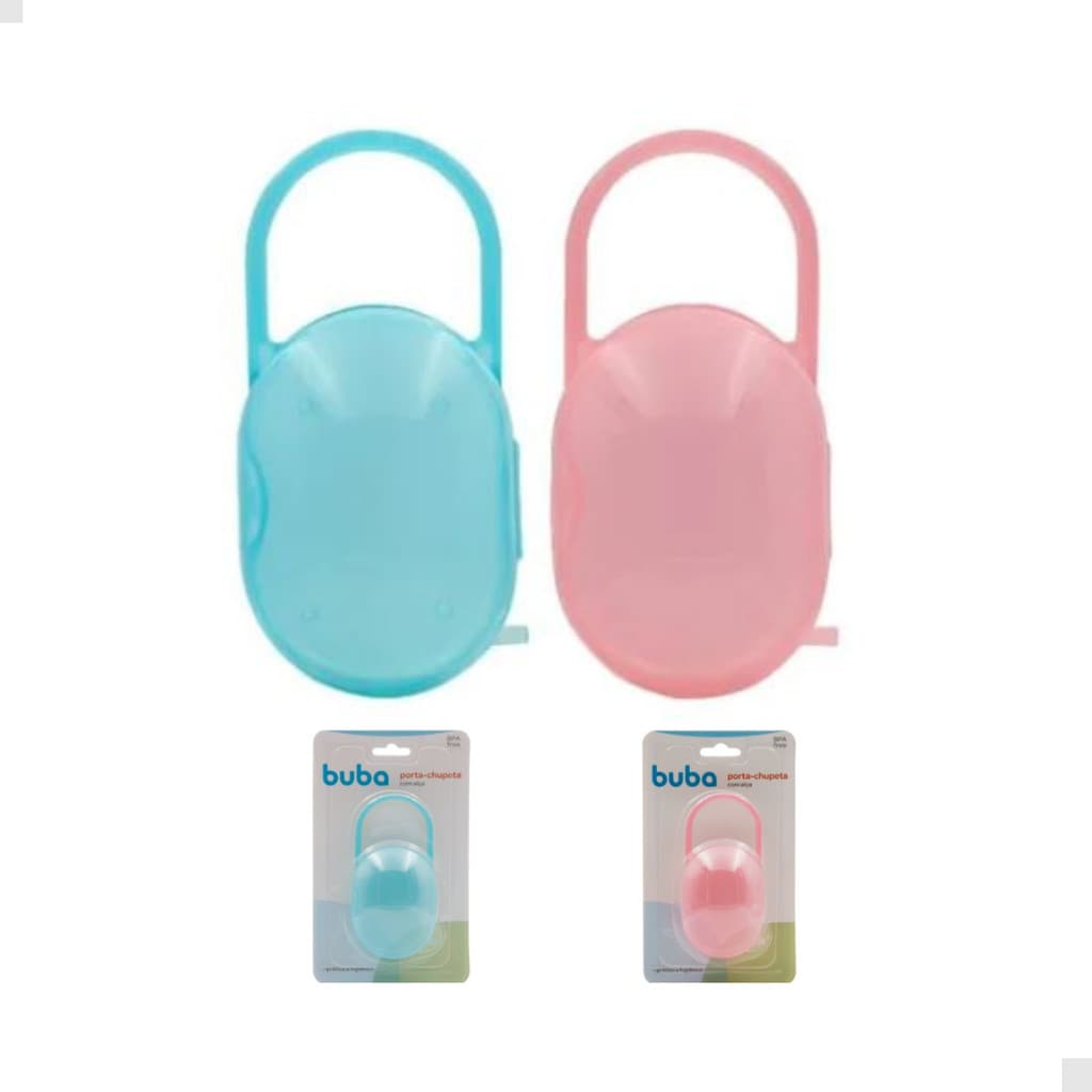 Porta Chupeta com Alça da Buba Bebê