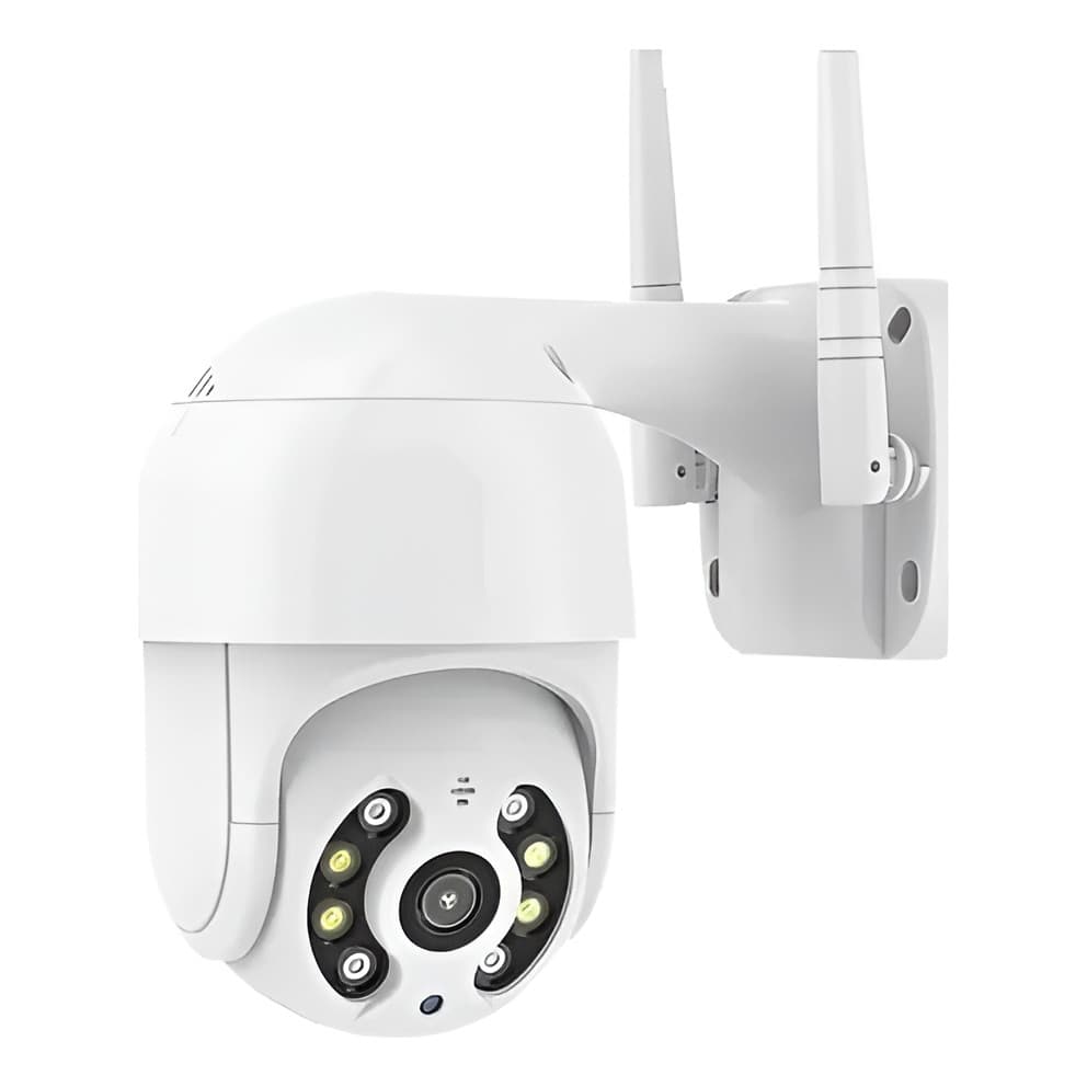 Câmera De Segurança Ip Wi-fi Icsee A8  Monitoramento Inteli Branco