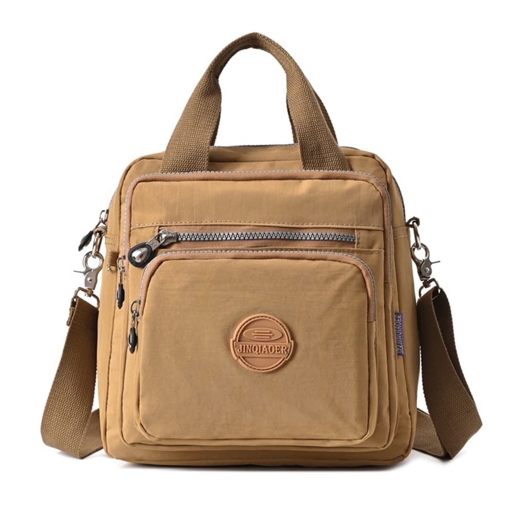 Bolsa Mochila Feminina Nylon Com Alça Removível