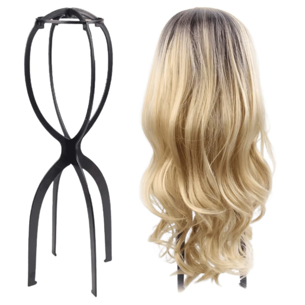 Suporte para peruca lace prótese chapéu plástico desmontável grande alto