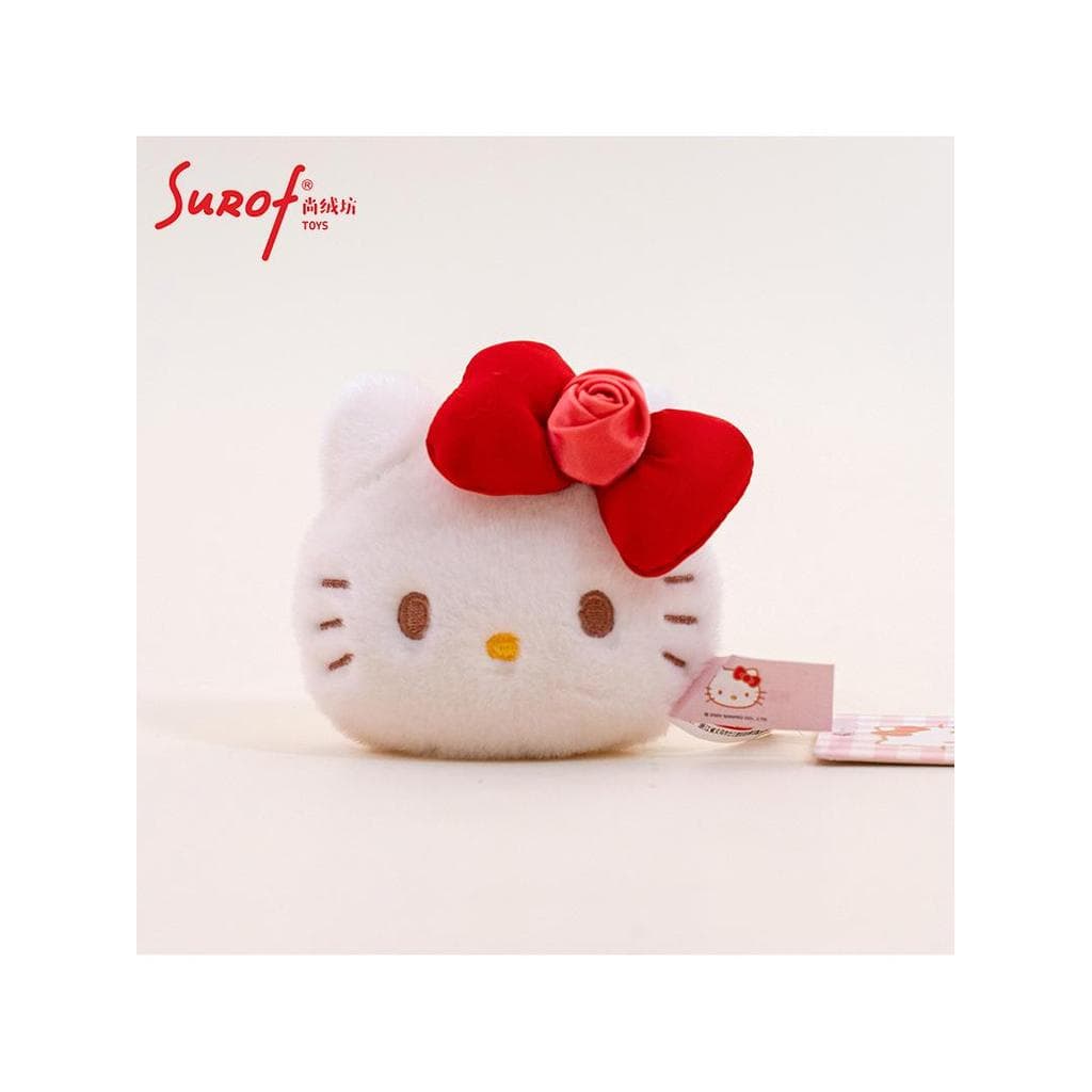 Shangrp Shop Genuíno Sanrio kitty Olá kitty Morango Amor Abraço Pingente Flor Rica Senhoras