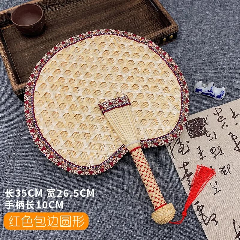 Pu ventilador antiquado mão-tecido verão grande ventilador doméstico Banana fã velho girassol ventilador artesanal verão