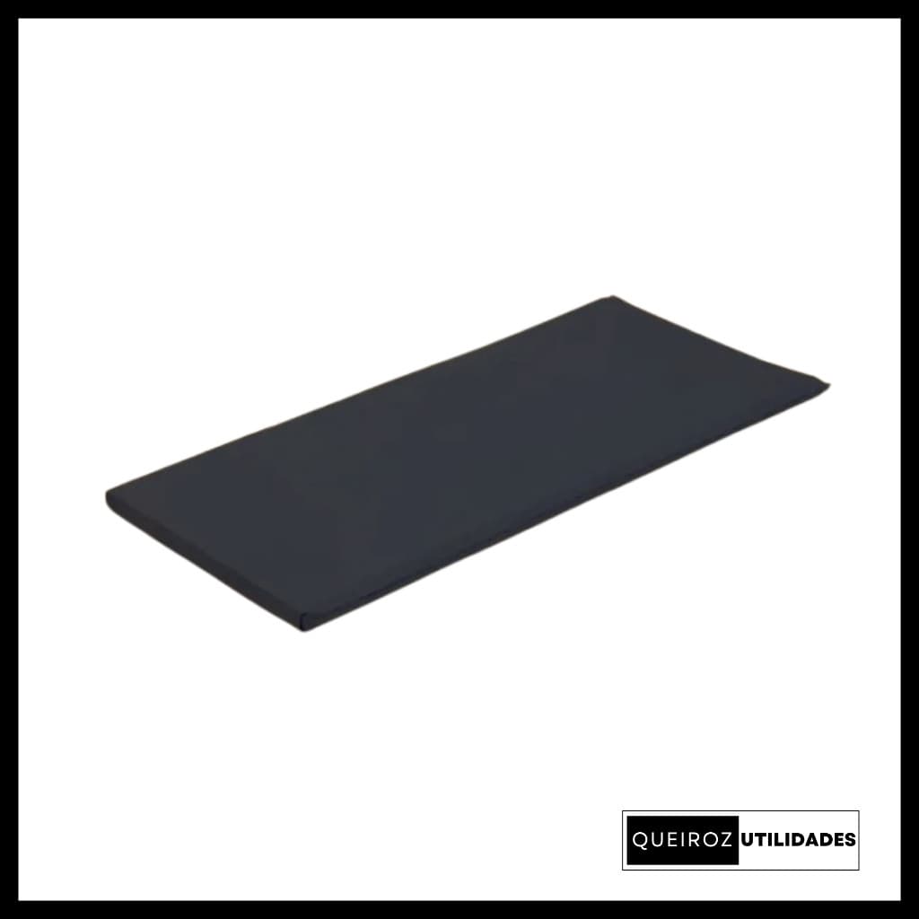 Desconto COLCHONETE DUPLA COSTURA TAPETE DE ACADEMIA / PILATES / EXERCICO - PRETO