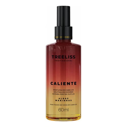 Perfume Capilar Caliente 60ml Fragrância Duradoura Para Cabelos - Treeliss Profissional