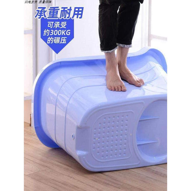 Banheira para adultos, banheira de plástico espessada para uso doméstico, banheira grande para corpo inteiro, banheira p