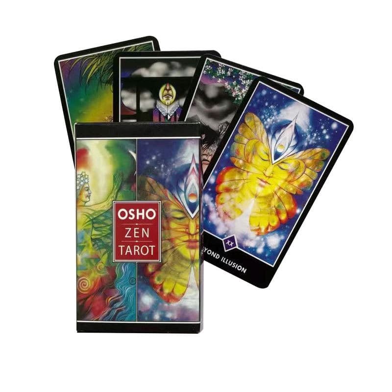 Osho Zen Tarot Cartões Versão Em Inglês Oracle Cartão De Guia PDF Jogo De Tabuleiro Para Festa Divação Entretadora Do Pa