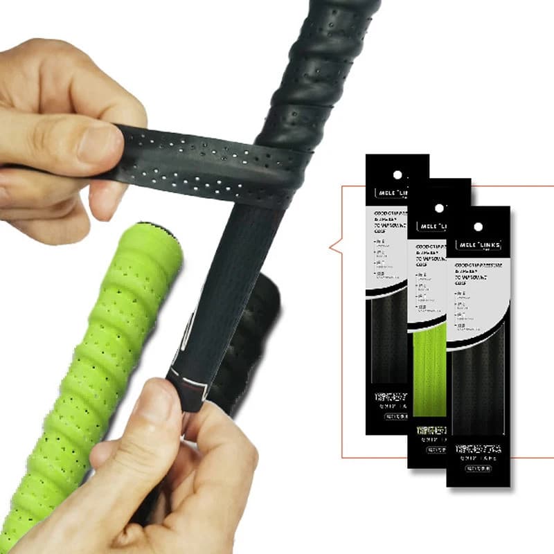 Golf Club Grip Tape Golf Grip Wrapping Tapes Non-slip Sweatproof PU Wrapping Black Green Quick Replacement Golf Accessor