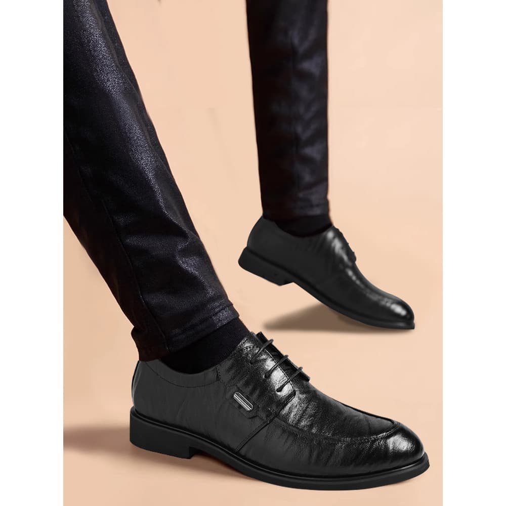 Primavera outono sapatos de couro masculino couro genuíno influenciador de negócios venda quente roupa Formal juventude