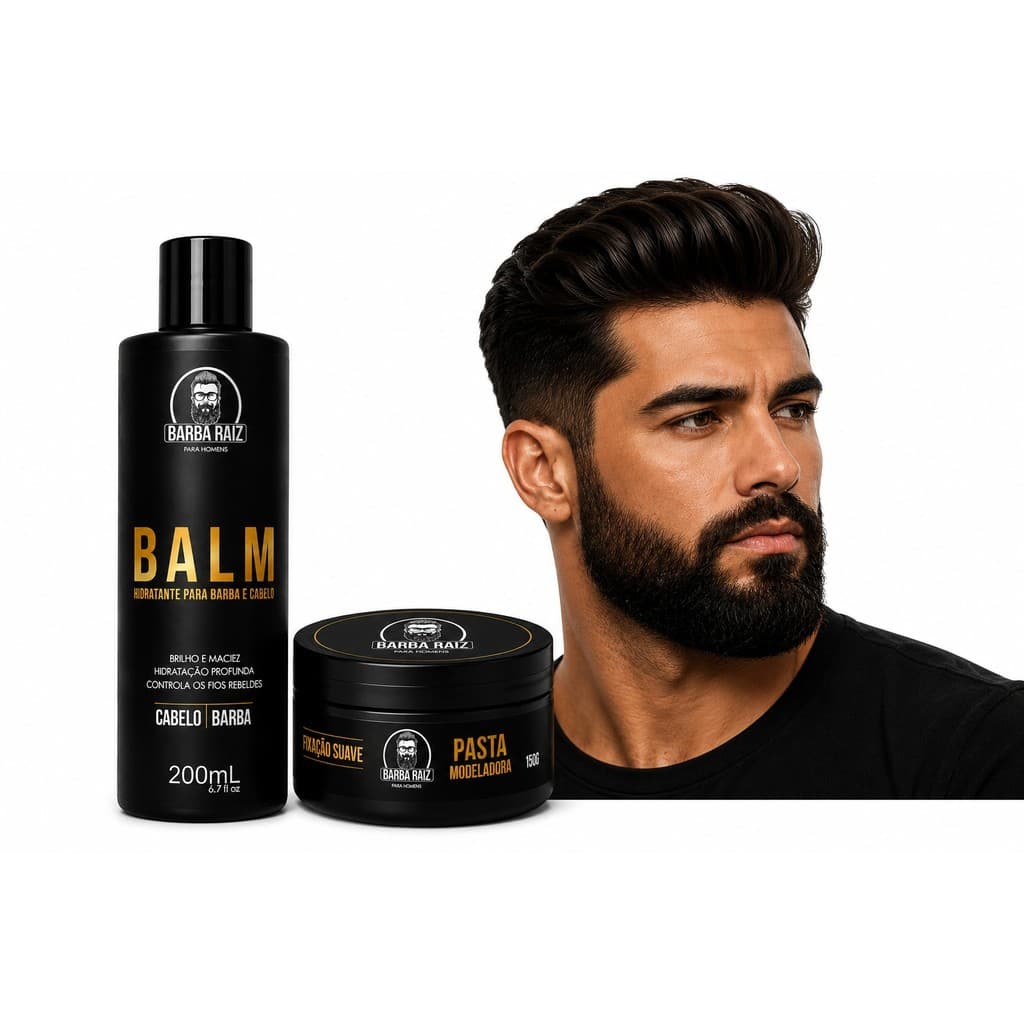 Kit Pasta modeladora e Balm