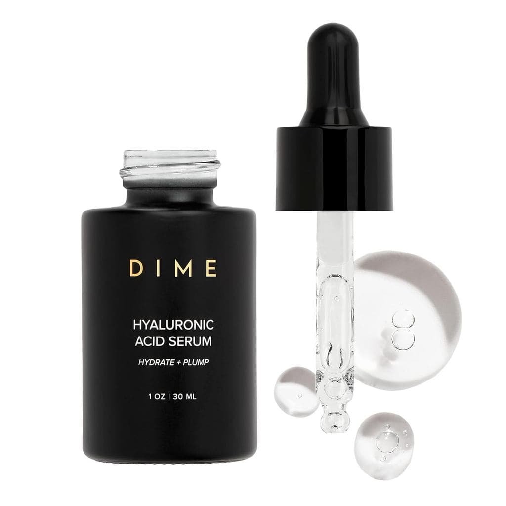 Sérum de Ácido Hialurônico DIME Beauty - Sérum Facial Ultra Hidratante e Anti-Envelhecimento para Pele Seca, Preenche e
